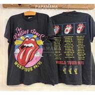 WORLD TOUR 94/95 tag HANES Bio Washed vintage shirt Rapama Rock Band