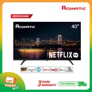 Aconatic LED Netflix TV Smart TV HD (Netflix v5.3) สมาร์ท ทีวี ขนาด 40 นิ้ว รุ่น 40HS410AN (รับประกัน 3 ปี)