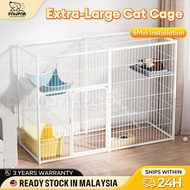 Sangkar Kucing Besar Cat Cage Large Platform 2 3 Tingkat Pet Cage Cat House Rumah Kucing Murah 超大猫笼