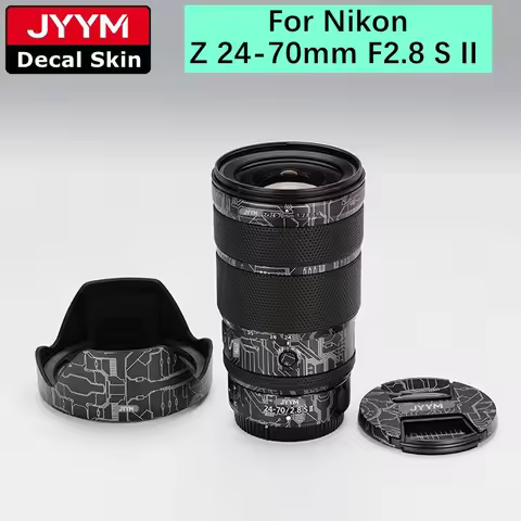 Customized Sticker For Nikon Z 24-70mm F2.8 S II Camera Decal Skin Vinyl Wrap Film Coat For NIKKOR Z