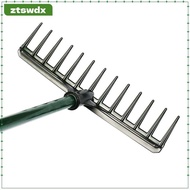 [ztswdx] Durable Golf Sand Rake Head Golfer Course Sand Bunker Organizer Rake 35x8cm