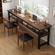 Home Desk Strip Desk Cover Book Workbench One Whole Desktop Computer Desk Desk Chair Combination Liv
