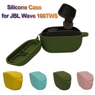 Silicone Soft Case for JBL WAVE 100TWS Cover Shockproof Wireless Protective Earphones Cover for JBL 