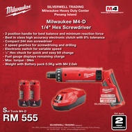 Milwaukee M4 Cordless Drill Driver (M4-D)