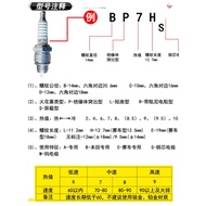 NGK Spark Plug D8EA C7HSA BP6ES BP7HS CR9E Large Discharge 125 Scooter Motorcycle Water Pump