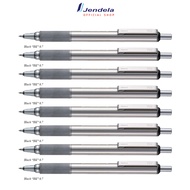 Zebra F-701 Stainless Steel Ballpoint pen 0.7 mm Black Sultan Hand Saving pen Anti-jam Unit Price AT