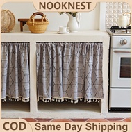 Kitchen Sink Curtain Lababo /Cabinet Curtain /Small Curtain for Kitchen Window 90*140cm Thickened