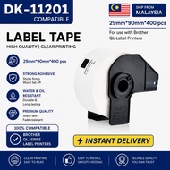 [ READY STOCK ] DK-11201 DK11201 Brother Compatible Label Tape Thermal Sticker Paper
