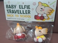 UNBOX BABY ELFIE TRAVELLER BACK TO SCHOOL SOFT VINYL Sofubi Figure H7CM