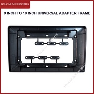 9 Inch To 10 Inch Universal Adapter Frame Car Radio Stereo Android GPS MP5 Player Transparent Fascia