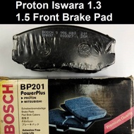 Iswara Brake Pad Front Rear BP201 Bosch Original Proton Saga Iswara 1.3 1.5 12valve 0986AB3201