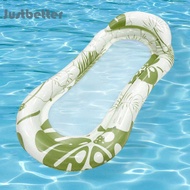 Inflatable Water Hammock Floating Bed Chair Air Mattress Float Bed Chair Portable Swimming Air Mattress PVC Foldable Cushion