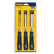 Irwin M444 Blue Chip Bevel Edge Chisels 3Pcs Set M444/S3