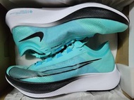 全新 NIKE ZOOM FLY 3 US10 UK9 薄荷綠 湖水綠 TIFFANY BLUE 極光綠 黑氯藍 AURORA GREEN BLACK CHLORINE ZF3 US 10 UK 9 