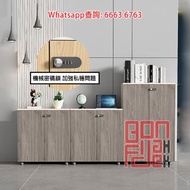 辦公室座地木系文件櫃(密碼鎖) 書櫃/儲物櫃/收納櫃 Wooden Cabinet With Lock 收納力強 櫃門帶密碼鎖 整塊背板 [CB199-63]