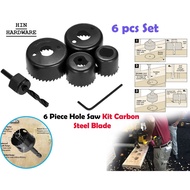 HIN 6 PCS Hole Saw Set 32-54mm