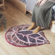 紅水晶花燭-立體植絨地墊/植物造型地墊/立體植絨地毯/植物地毯