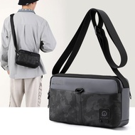 WEPOWER sporty outdoor grey blue sling bag beg lelaki waist bag men