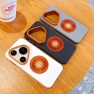 Casing For Huawei Pura 90 90s pro Max 80 70 Pro Plus Case Fashion leather heat dissipation Magnet Pr