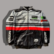 Sunmori Team Kawasaki International Jacket Racing Jacket Men's Motorcycle Nascar Jacket