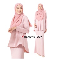 BAJU KURUNG PLUS SIZE 4XL 5XL muslimah wear korean moss crepe ironless zip menyusu dan wudhuk ada poket tak payah gosok