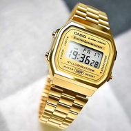 Casio Watch Small Square Retro Electronic Men's Watch casio Small Silver Block A168/A158W/A159