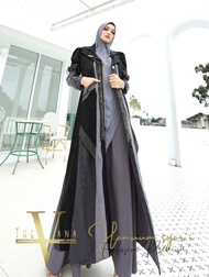 New Gamis Syari HANUUM by Trevana Original bisa COD