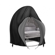 420D Chair Cover Weather Protection Robust Oxford Fabric Reinforced Drawstring