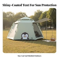 Portable Kids Camping Tent Folding Kids Play Tent Lightweight Water for Toddlers Families Picnic Sle