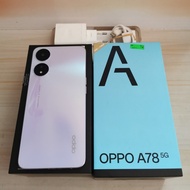 Oppo A78 5G ram 8GB 128GB Bekas - Garansi Resmi - second