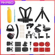 ☍ Camera Action Accessories Kit 14 1 For AKASO Ek7000/ Plus/ Ek7000 Pro/Brave 4/ V50/ Pro/ V50