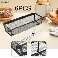FAKEME 6x Drawer Organizer Cutlery Tray Cutlery Holder Portable Silverware Organizer