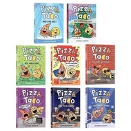Pizza and Taco Pizza and corn chips8Comic books, funny picture books, and chapter books