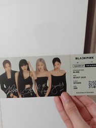 (包郵)Blackpink The album Ktown4u 特典機票