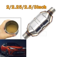 Universal Catalytic Converter 400 Cells High Flow Muffler Catalyst Converter Euro1 Round Stainless S
