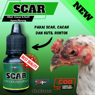 SCAR Obat cacar & kutil ayam/burung