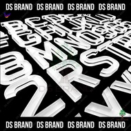 Nombor Plat Motor 3D / Motor 3D Crystal White Number Plate / Number 3D Plate Motor