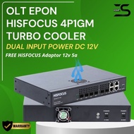 NEW Olt HiSFOCUS 4P1GM Special Edition Turbo Cooler Full DC -OLT Epon