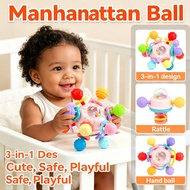 Mainan Baby 1 Tahun Toys Manhattan Teether Toys Baby Rattle Toys Baby Toy Toys Infant 6 Month Ball R