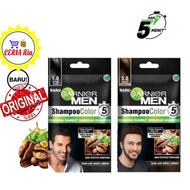 Garnier Men Shampoo Color/Hair Colour/Pewarna Rambut💯 HQ