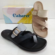 Cabaret Brand Flat Flip Flops, Code JL 361-2, Original, Strong, Made in Indonesia | Women's Flat San