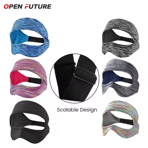 Glasses Eye Mask Cover For Quest 2/PS VR2/PICO 4 Breathable Sweat Band Virtual Reality For Oculus Qu
