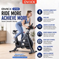 OVICX Q100 Stationary Spin Bike with Magnetic Resistance Exercise Bikes Indoor Cycling Bike