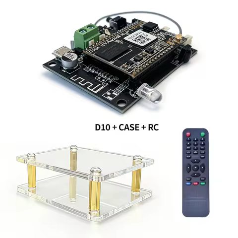 EMiUZEK D10 Expansion Board WiFi Bluetooth Multiroom Streamer ESS9023 DAC I2S Optical Coaxial High E