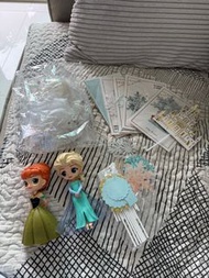 Elsa frozen DIT cake decoration 蛋糕配作配件
