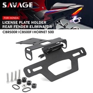 License Plate Holder For HONDA CB500 Hornet 500 CBR500R CB500F Motorcycle Tail Tidy Fender Eliminato