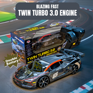 ✈️Fast Shipping✈️Twin Turbo 3.0 4WD 1:10 RC Racing Car Speed 18KM/H Unleashed Dual Battery Power