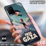 Case VIVO Y21/Y21S/Y33S - Casing VIVO Y21/Y21S/Y33S [Free Palestine] Silicone VIVO Y21/Y21S/Y33S - C