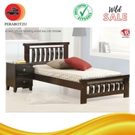 XL Katil Super Single / Katil Bujang kayu/ Wood Single Bed