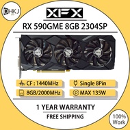XFX Radeon RX590GME 8GB Graphics Cards 2304sp GDDR5 256bit Gaming Video Card DirectX 12 Desktop Comp